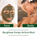 Mascarilla de barro activa hidratante y suavizante privada personalizada para rostro y cuerpo